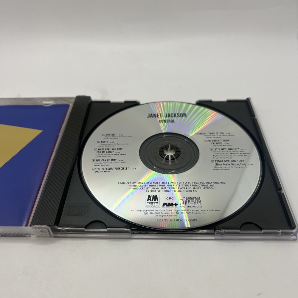 Control by Jackson, Janet (CD, 1990) - Picture 3 of 5